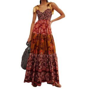 Boho Chic Floral Maxi Dress – Effortlessly Elegant & Flowy